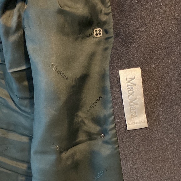 MaxMara - Dark Grey Coat - size M/L - Picture 7 of 17